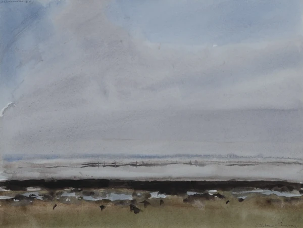 Albert Chavaz — Landschaft, 1971