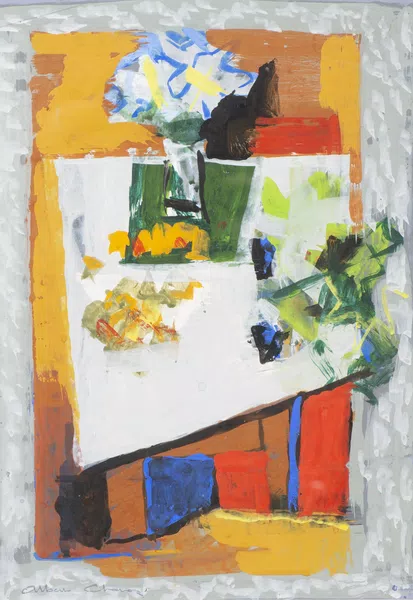 Albert Chavaz (1907-1990), "Table fleurie" — DognyAuction