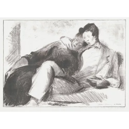 Albert Chavaz — Das Paar.