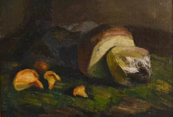 Nature morte aux champignons