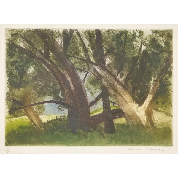 Albert Chavaz — Dans la forêt.