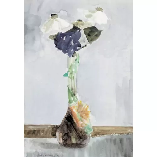 Stillleben mit Blumen in Vase