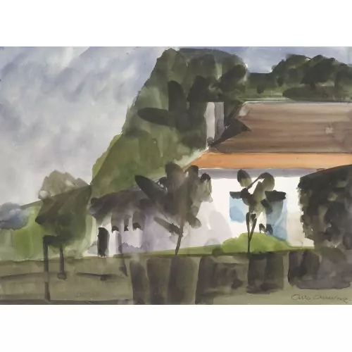 La maison aux volets bleus