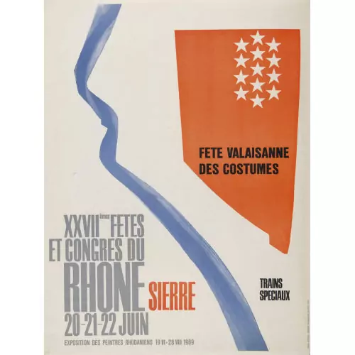 "XXVIIèmes Fêtes et Congrès du Rhône Sierre 1969"