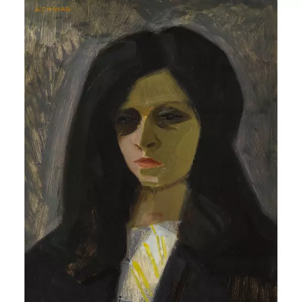 "La dame en noir"