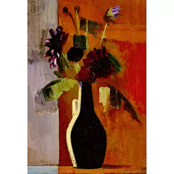 "Les dahlias pourpre"