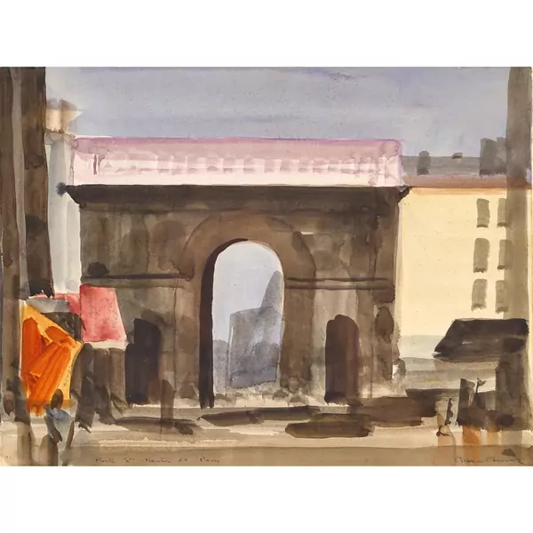 "Porte St-Martin Paris"