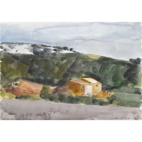 Albert Chavaz — "St-Antonin".