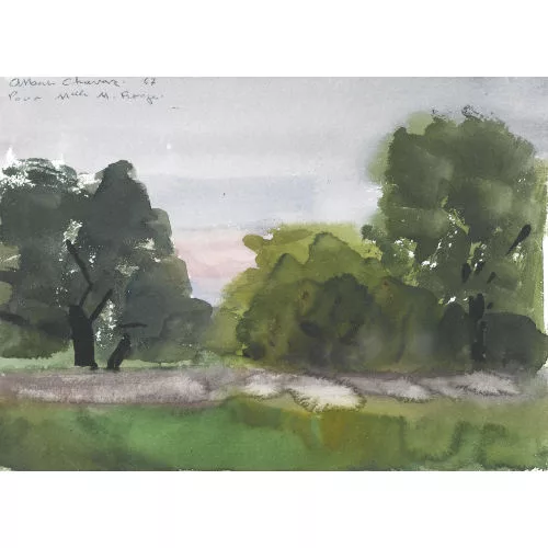 Albert Chavaz — Paysage.