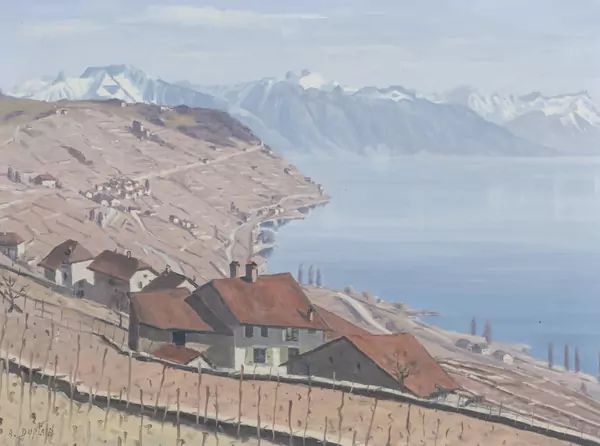 Albert DUPLAIN (1890-1978), 'Le Lavaux', huile sur toile — DognyAuction