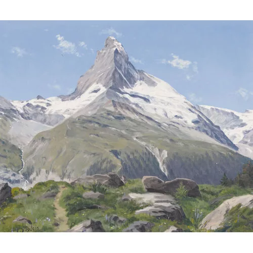 Albert Duplain — Das sommerliche Matterhorn.