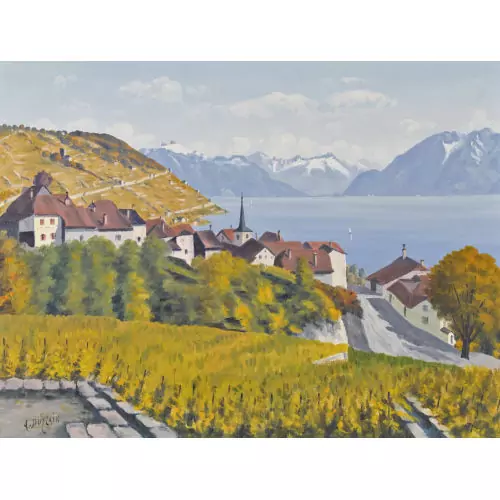 Ansicht von Riex im Lavaux
