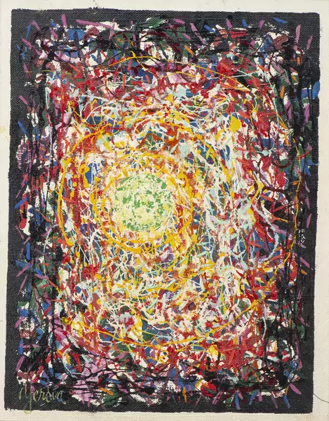 Albert Edgar YERSIN (1905-1984), 'Composition', huile — DognyAuction
