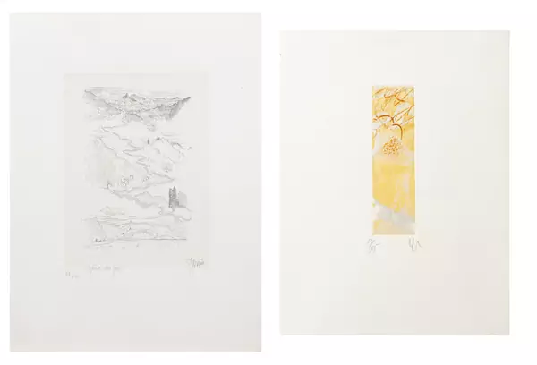 Albert-Edgar YERSIN (1905-1984), ensemble de deux œuvres — DognyAuction