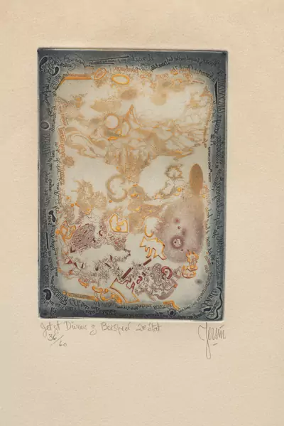Albert-Edgar YERSIN (1905-1984), "Jetzt Dürer zum Beispiel" — DognyAuction