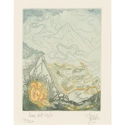 Albert-Edgar Yersin — "Lieu dit W".