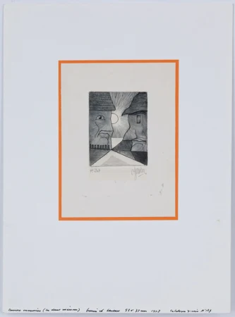 Lot composé de 5 gravures