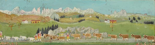 Albert Enzler — Alpfahrt