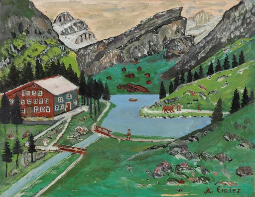 Albert Enzler — Seealpsee