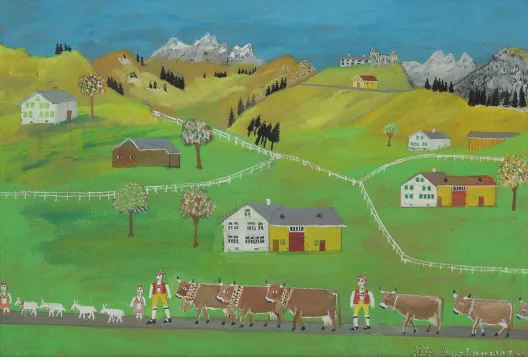 Albert Enzler — Alpfahrt