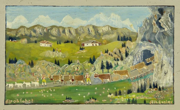 Albert Enzler — Alpabfahrt