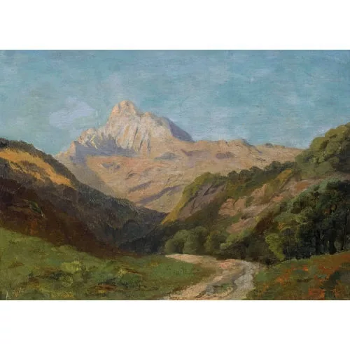 Albert Gos — Sommerliche Bergpartie.
