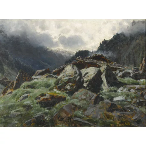Albert Gos — "Mazot valaisan".