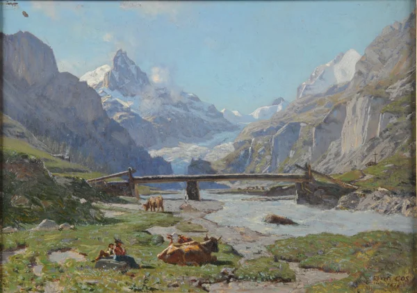 Albert Gos — Becs de Bosson, 1878