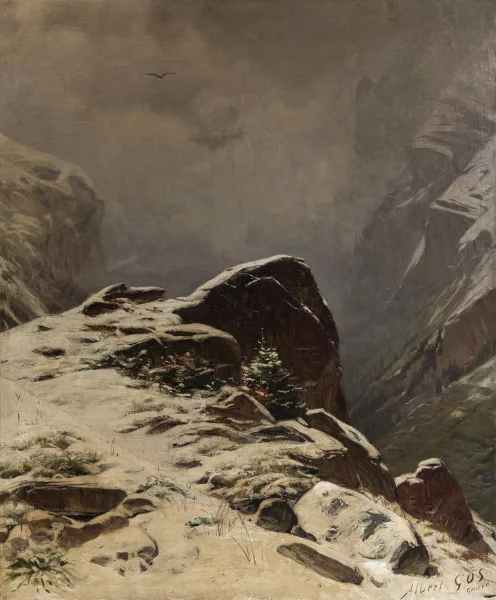 Albert Gos — "Neige fraîche"