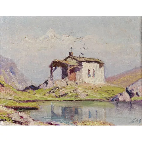 Albert Gos — "Chapelle du Schwarzsee".