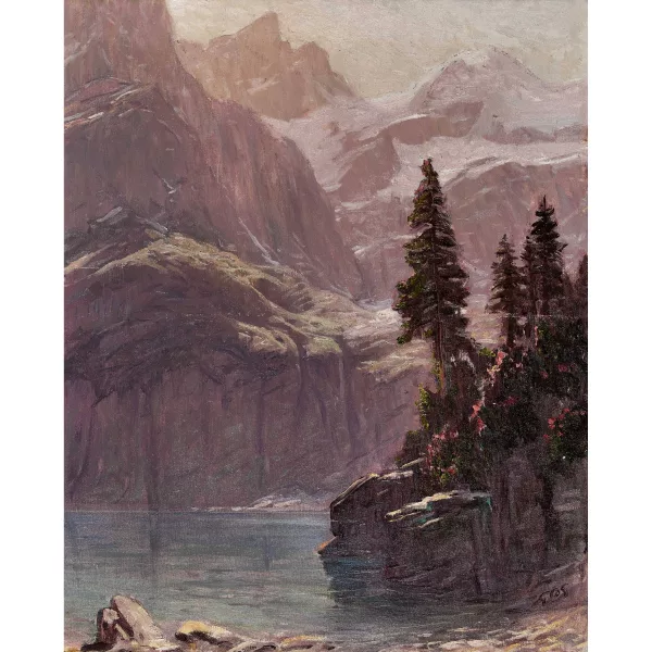 Albert Gos — Der Oeschinensee.