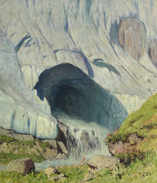 Albert Gos — "Gletsch, la source du Rhône"