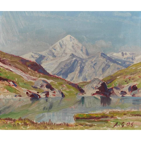 Albert Gos — Bergsee.