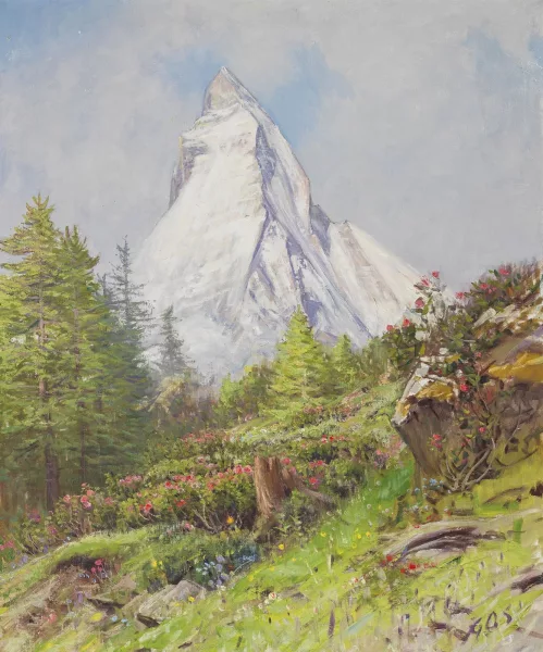 Albert Gos — Le Cervin