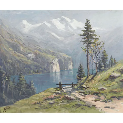Albert Gos — "Lac des Quatre Cantons".