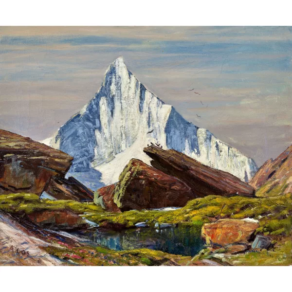 Albert Gos — Das Weisshorn.