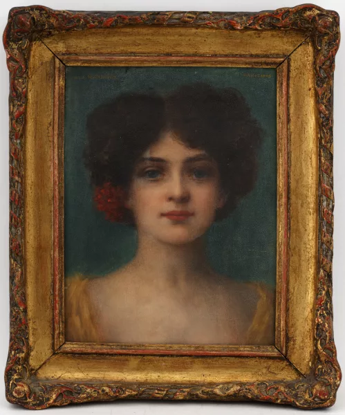 Albert Höflinger — Portrait de jeune femme