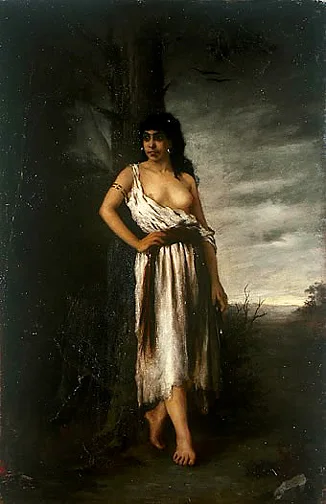 Albert Höflinger — Zigeunerin, 1884