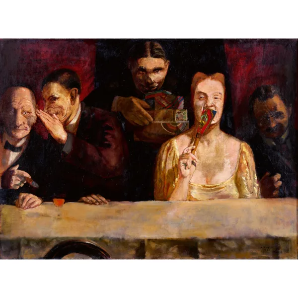 Albert Jakob Welti — Die Spötter.