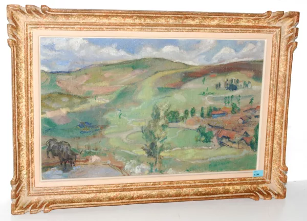 Albert Jakob Welti — Landschaft bei Hoyos del Espine, 1917