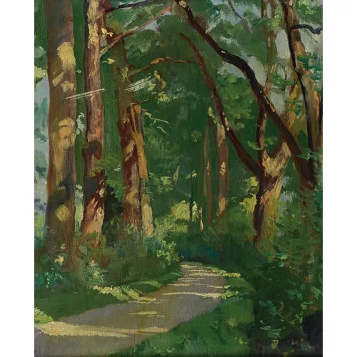Albert Jakob Welti — "Eichenallee".