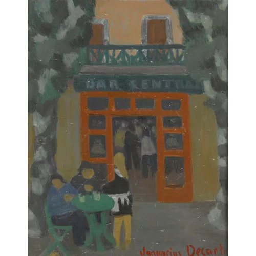 Albert Januarius di Decarli — "Bar Central".