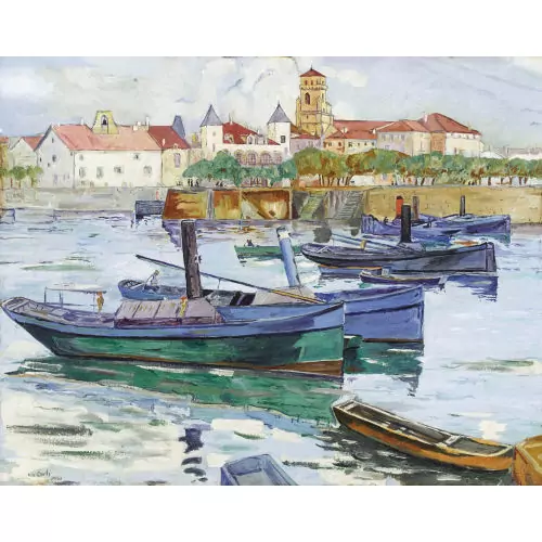 Der Hafen von Saint-Jean-de-Luz