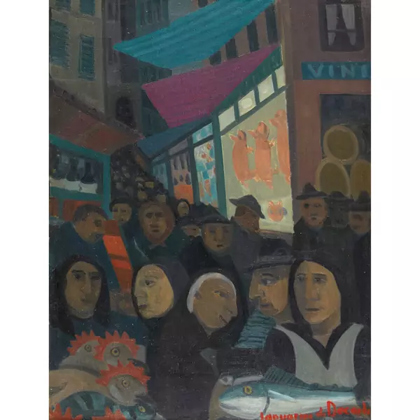 Auf dem Bauernmarkt