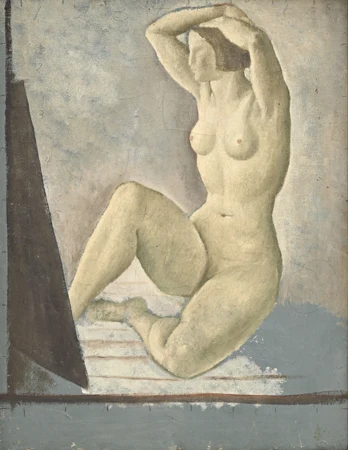Nu devant un miroir