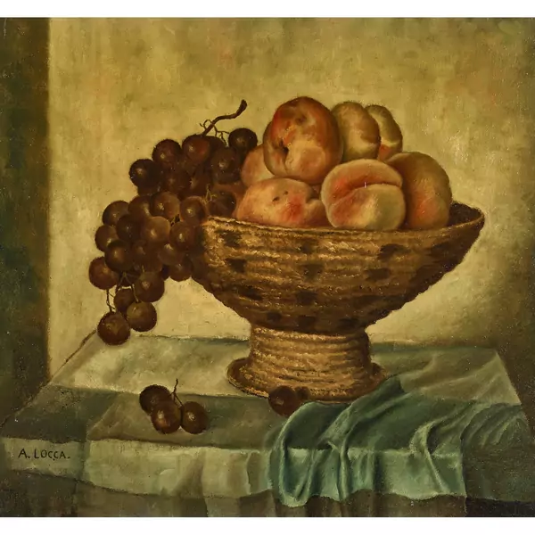 "Pêches et raisins"