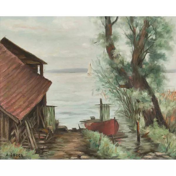 "Port de Pécheurs à Auvernier"