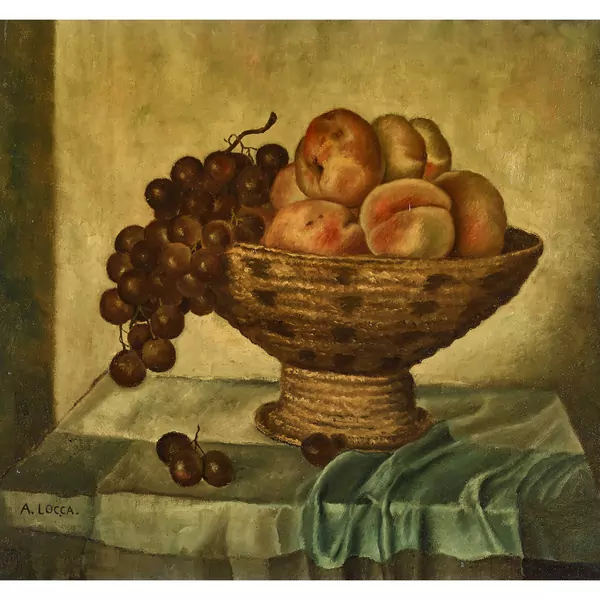 "Pêches et raisins"