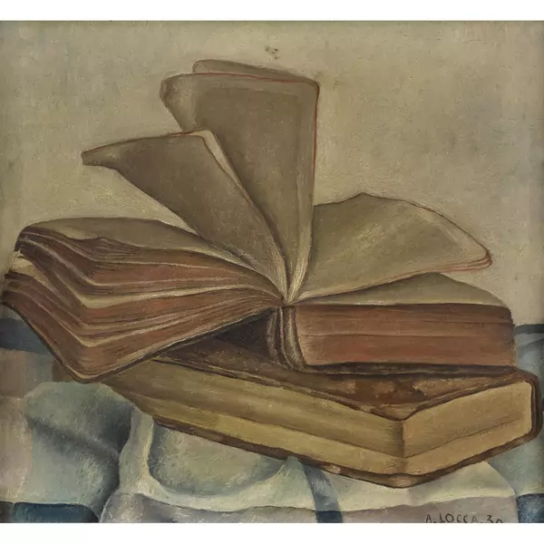 Nature morte aux livres
