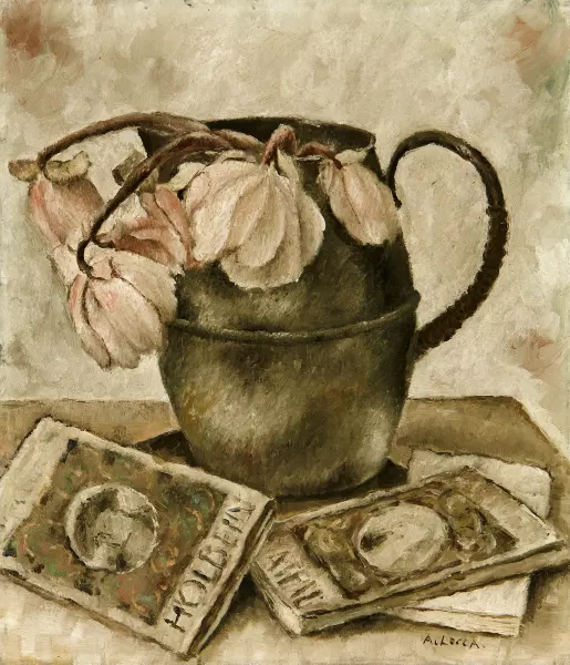 Nature Morte aux Fleurs Flétries